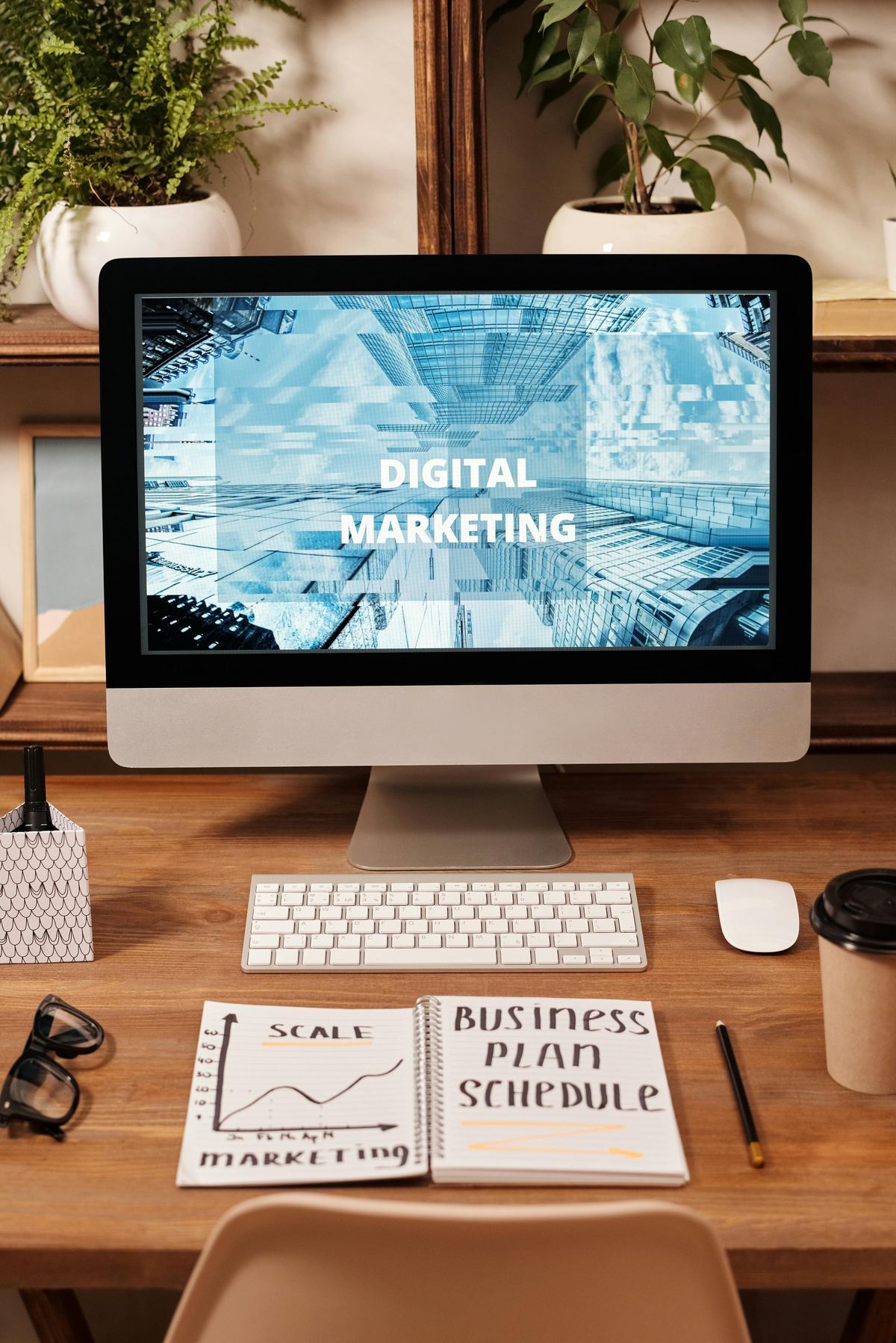 Digital marketing workspace